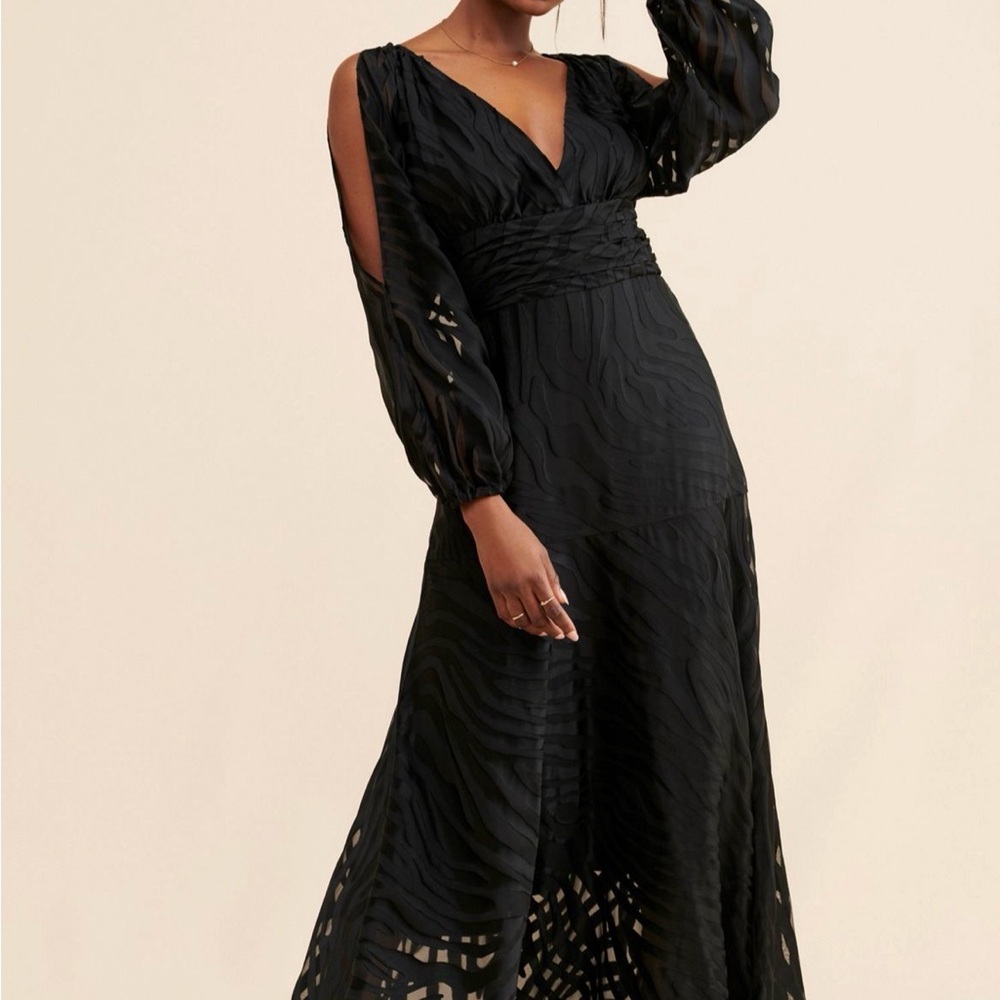 Hutch Black Long Sleeve Dress